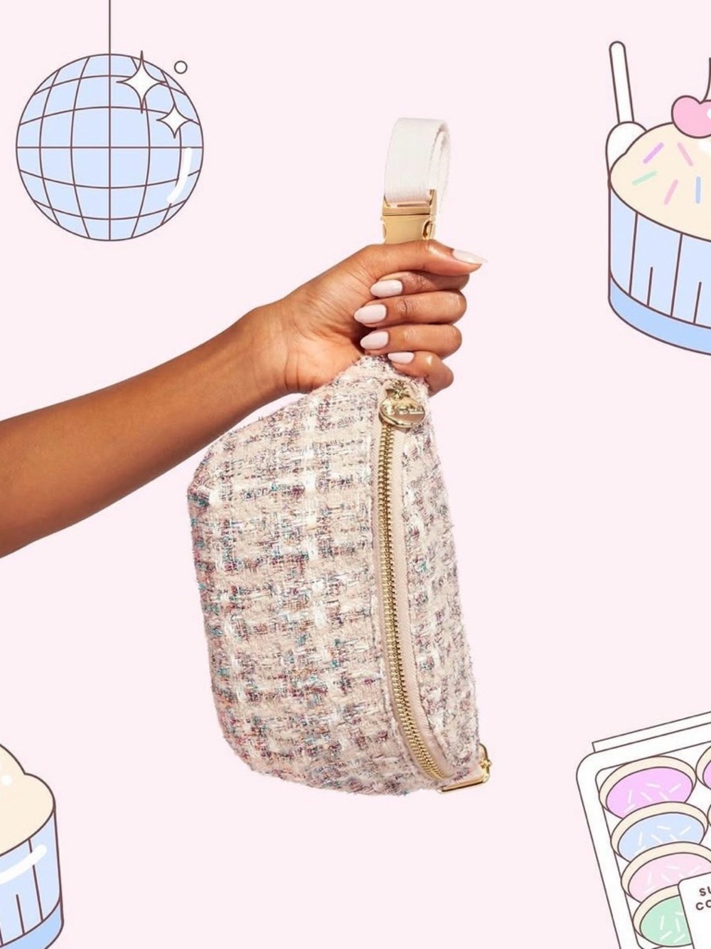 🎂🎉 Stoney Clover Lane Libbys Birthday LIMITED EDITION confetti fanny pack